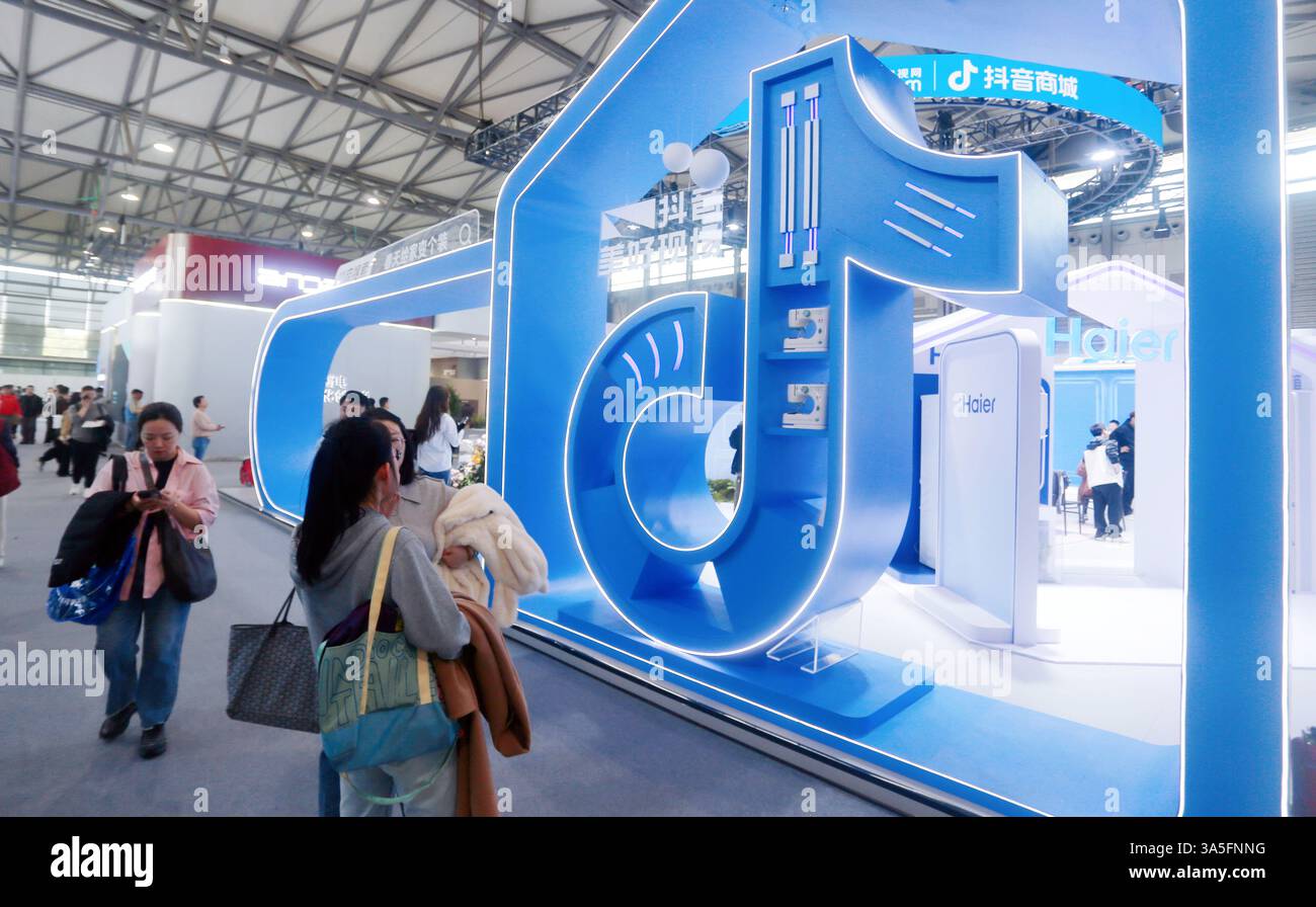 Fnng Shanghai, China. 20th Mar, 2025. SHANGHAI, CHINA - MARCH 20, 2025 ...