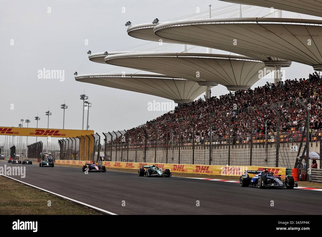 Shanghai, China. 23rd Mar, 2025. Alexander Albon (THA) Atlassian ...