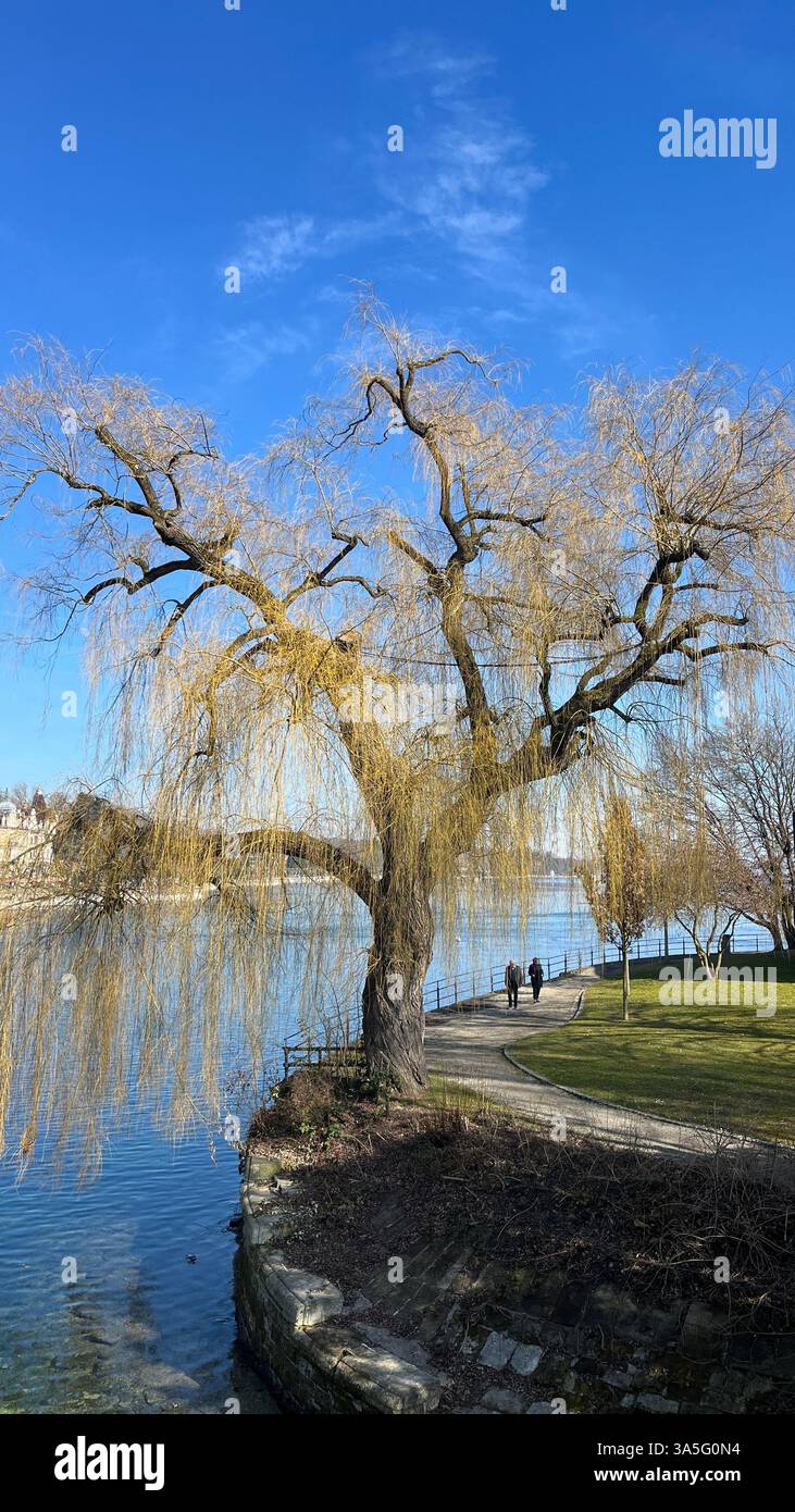 Konstanz on sunny day - Smartphone Captured Stock Image