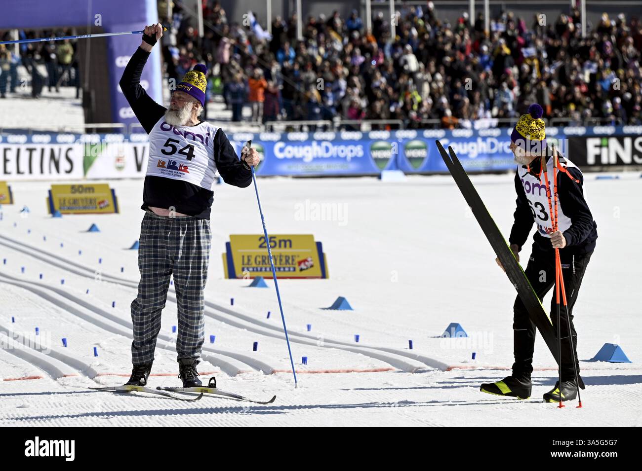 Cross Country Skiing Legends Finnish Juha Mieto L And Swedish Thomas Cross Country Skiing Legends Finnish Juha Mieto L And Swedish Thomas