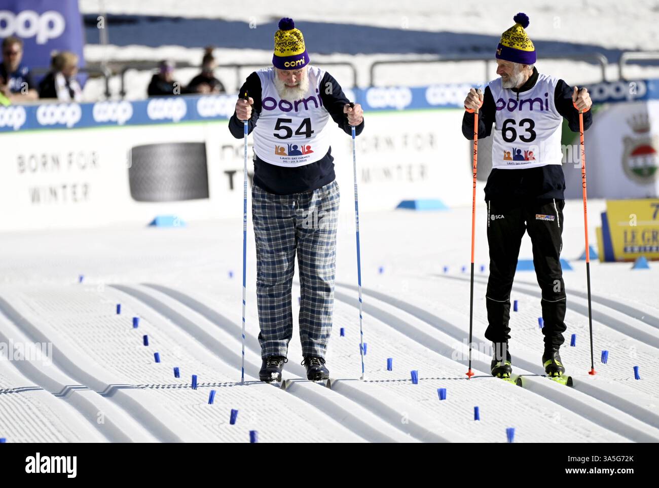 Cross Country Skiing Legends Finnish Juha Mieto L And Swedish Thomas cross-country-skiing-legends-finnish-juha-mieto-l-and-swedish-thomas
