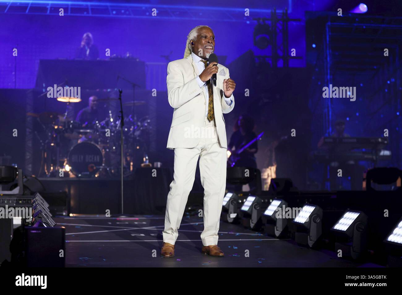 Billy Ocean live bei der 80er Live Party 2025 in der Veltins-Arena auf