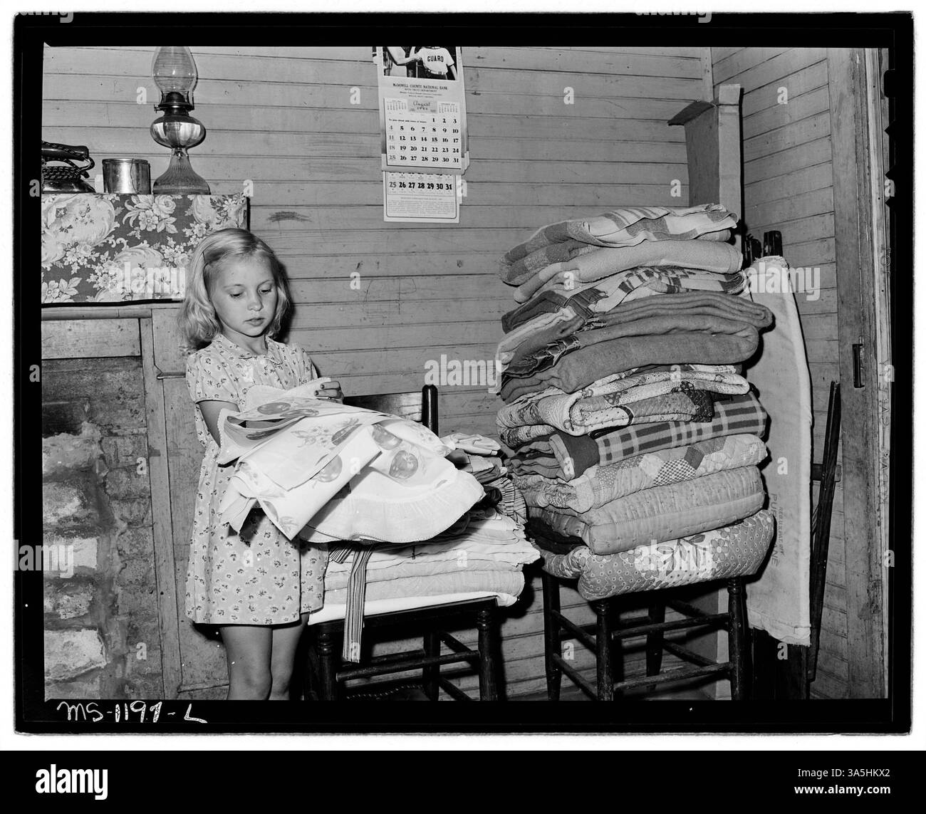 Joyce Hearl, the daughter of a miner at Kingston Pocahontas Coal ...
