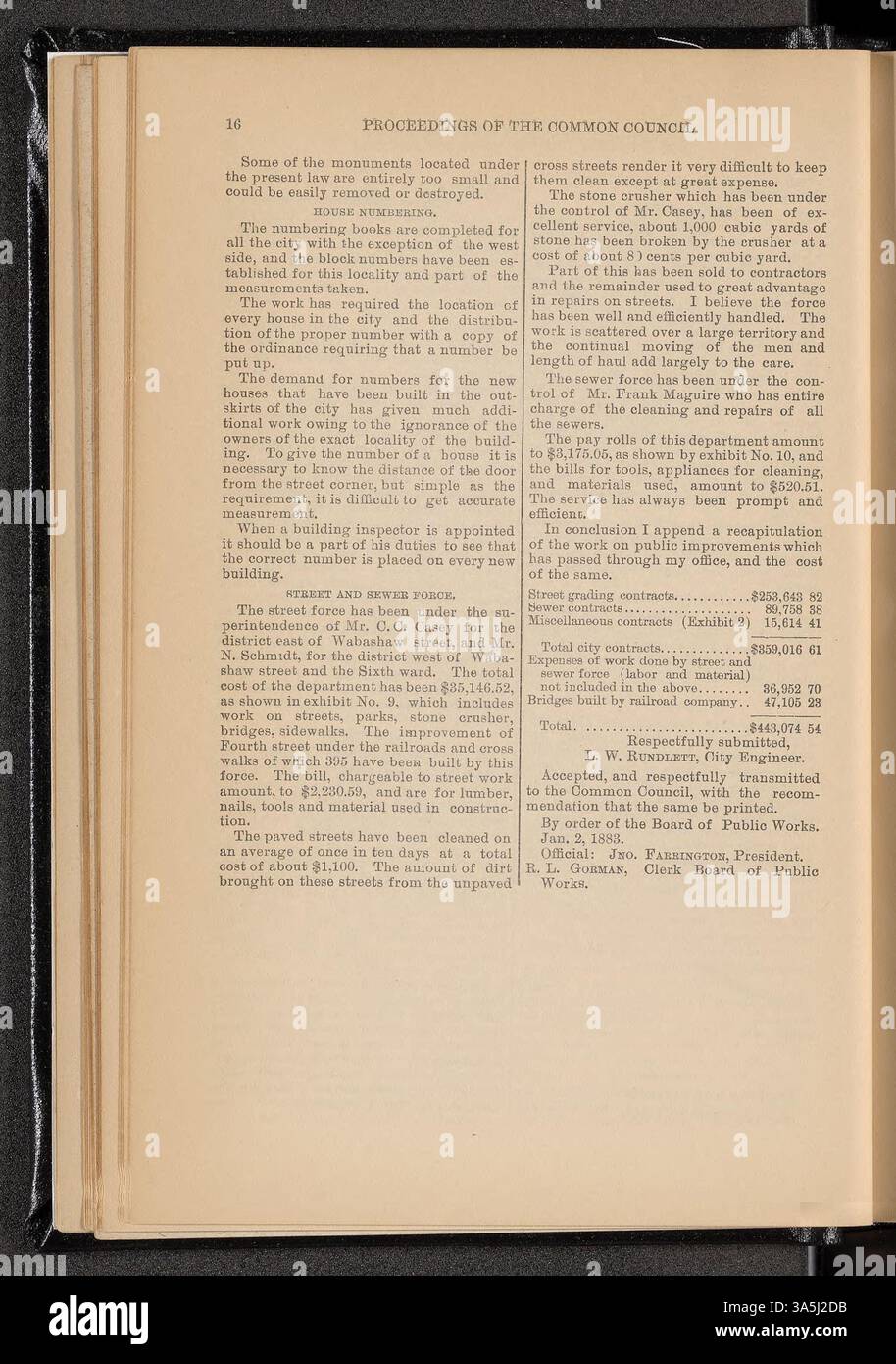 This collection documents the decisions made by the Saint Paul Common