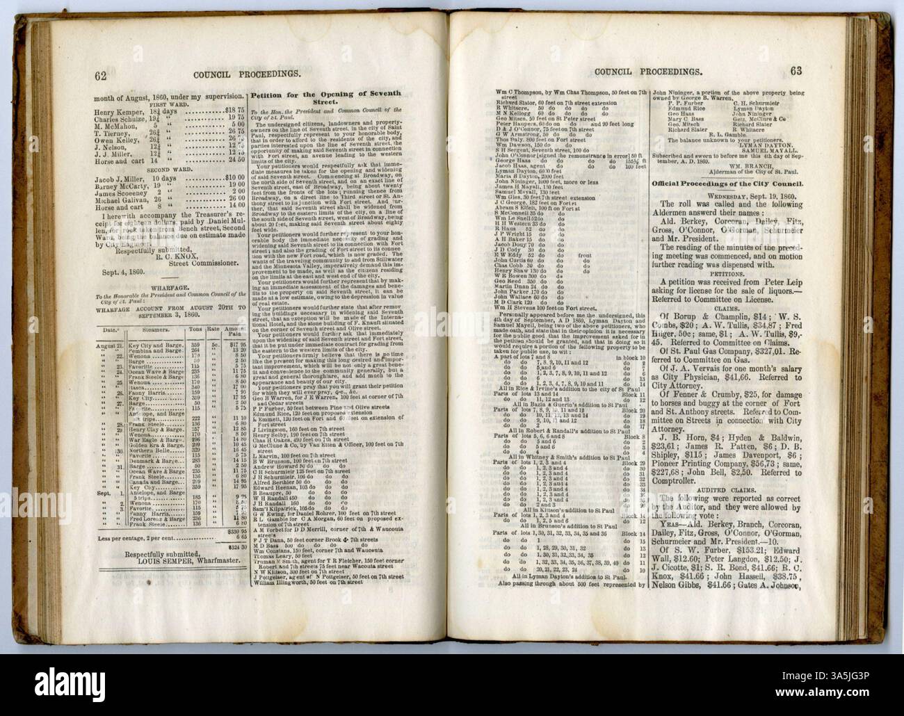 Official Proceeding Program This book covers the official proceedings of the St. Paul Common ...