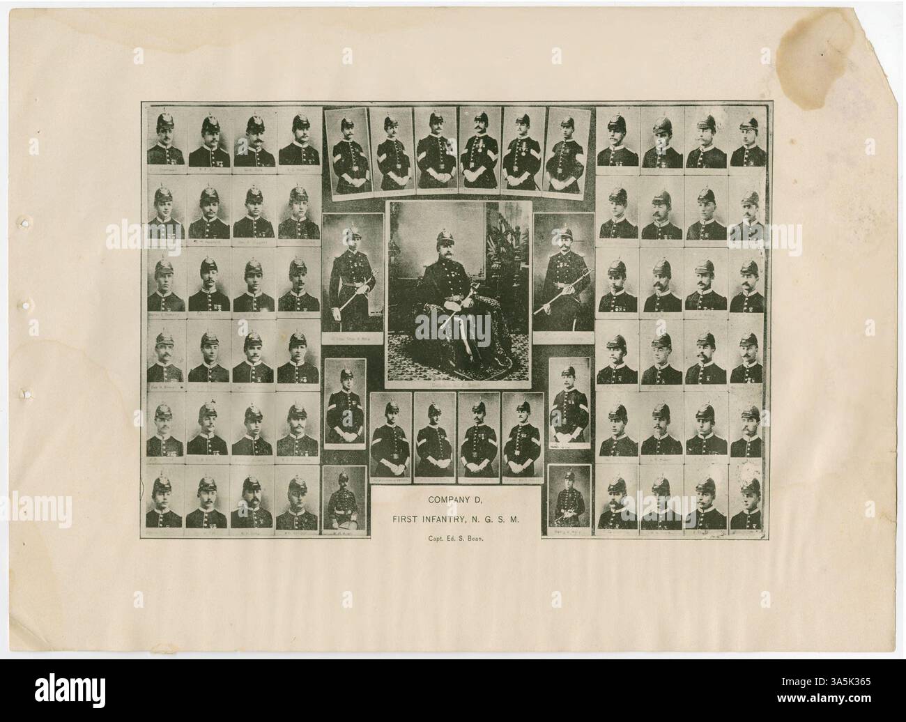 An in depth historical sketch of the first regiment infantry hi-res ...