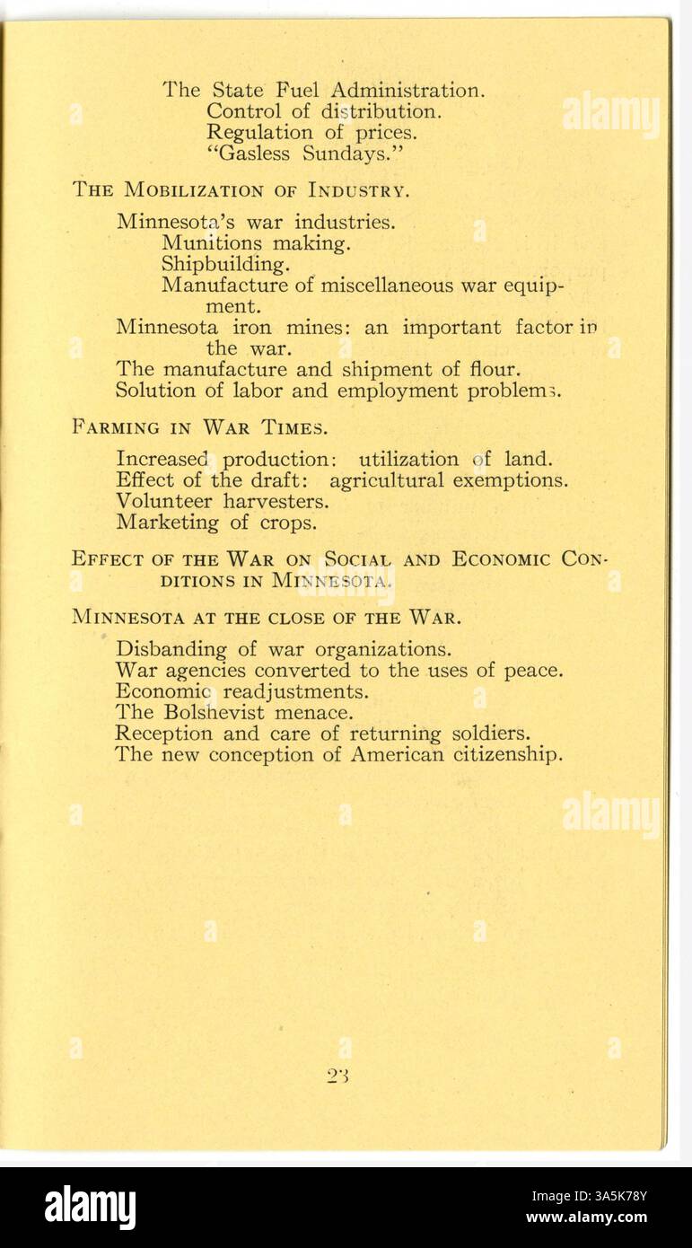 The report discusses the formal processes for documenting Minnesota’s ...