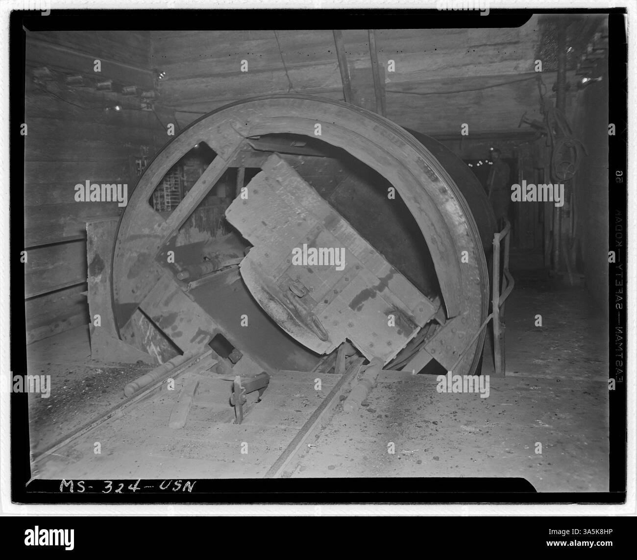 A rotary unloader at Pyramid Coal Company’s Victory Mine in Terre Haute ...