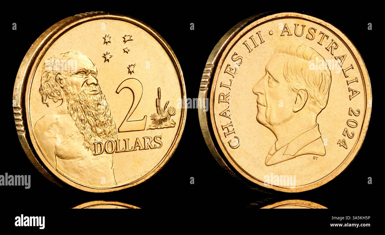 2024 australian 2 dollars hi-res stock photography and images - Alamy