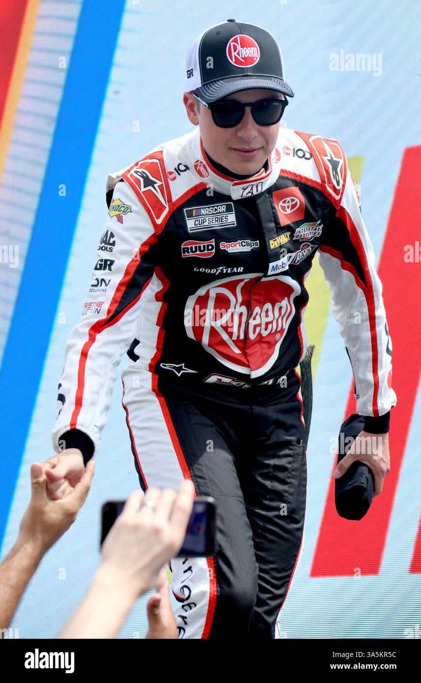 HOMESTEAD, FL - MARCH 23: Christopher Bell (#20 Joe Gibbs Racing Rheem ...