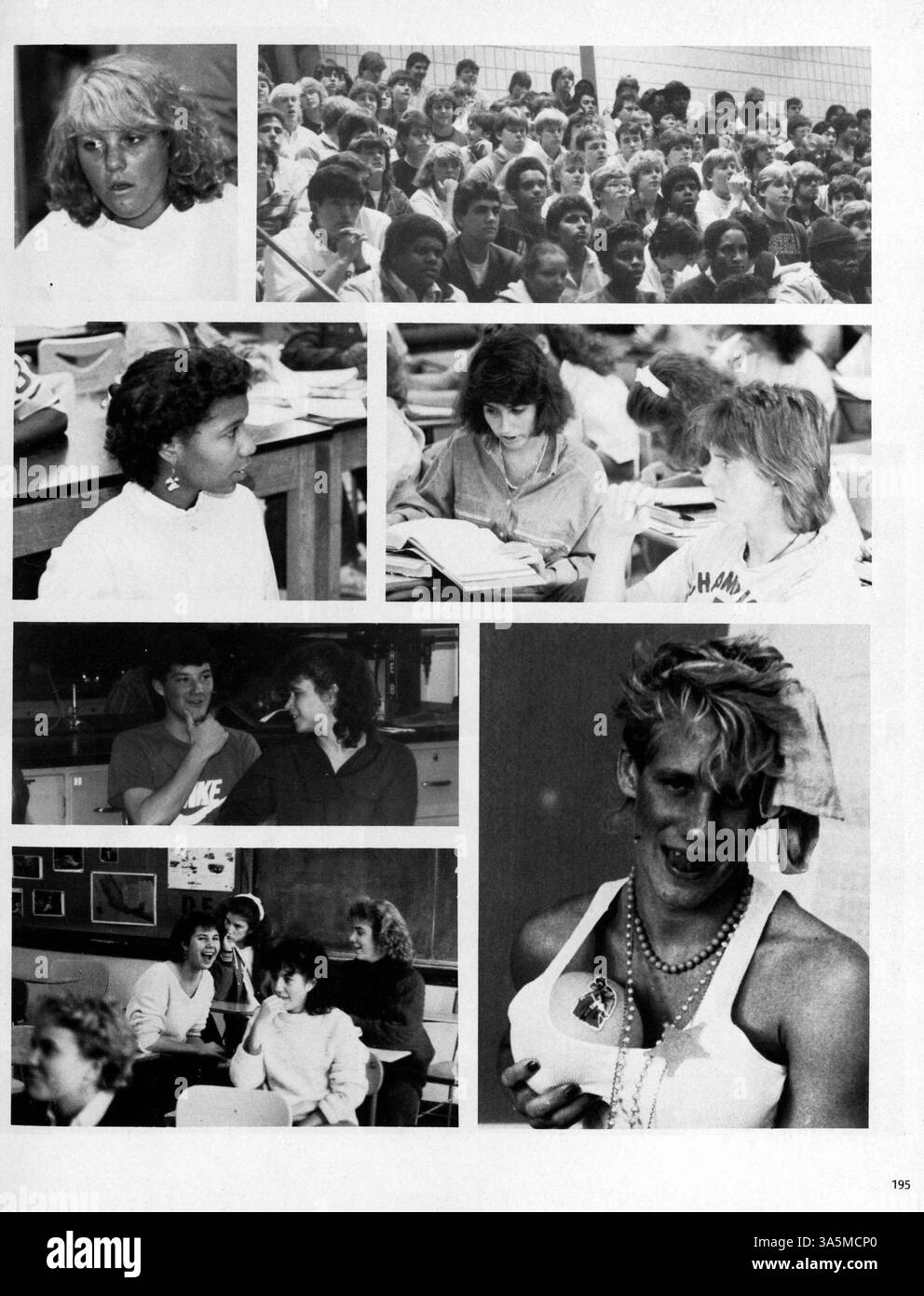 This 1985 edition of the Washburn Yearbook showcases the key events ...