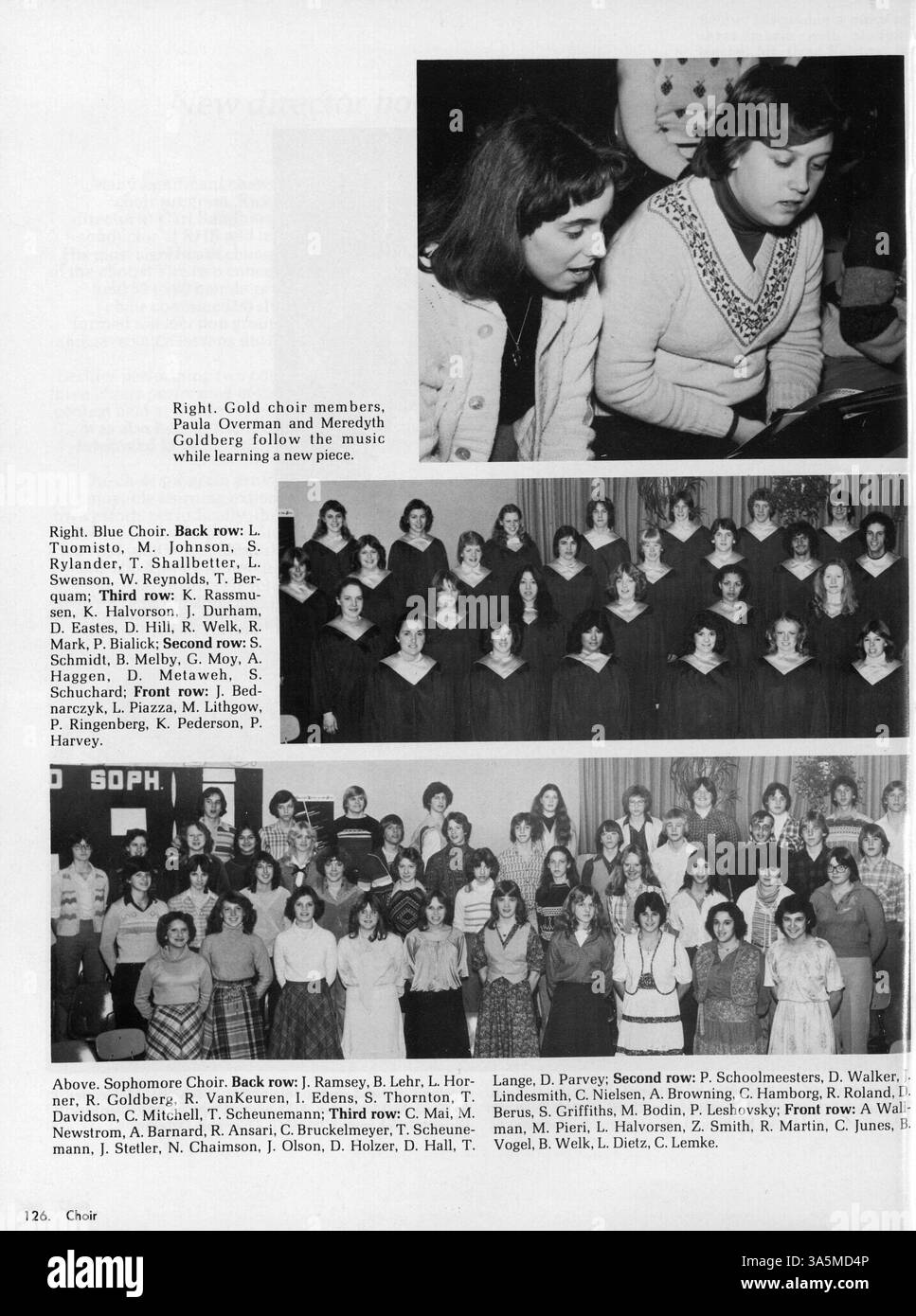 This 1979 high school yearbook features a record of Robbinsdale High
