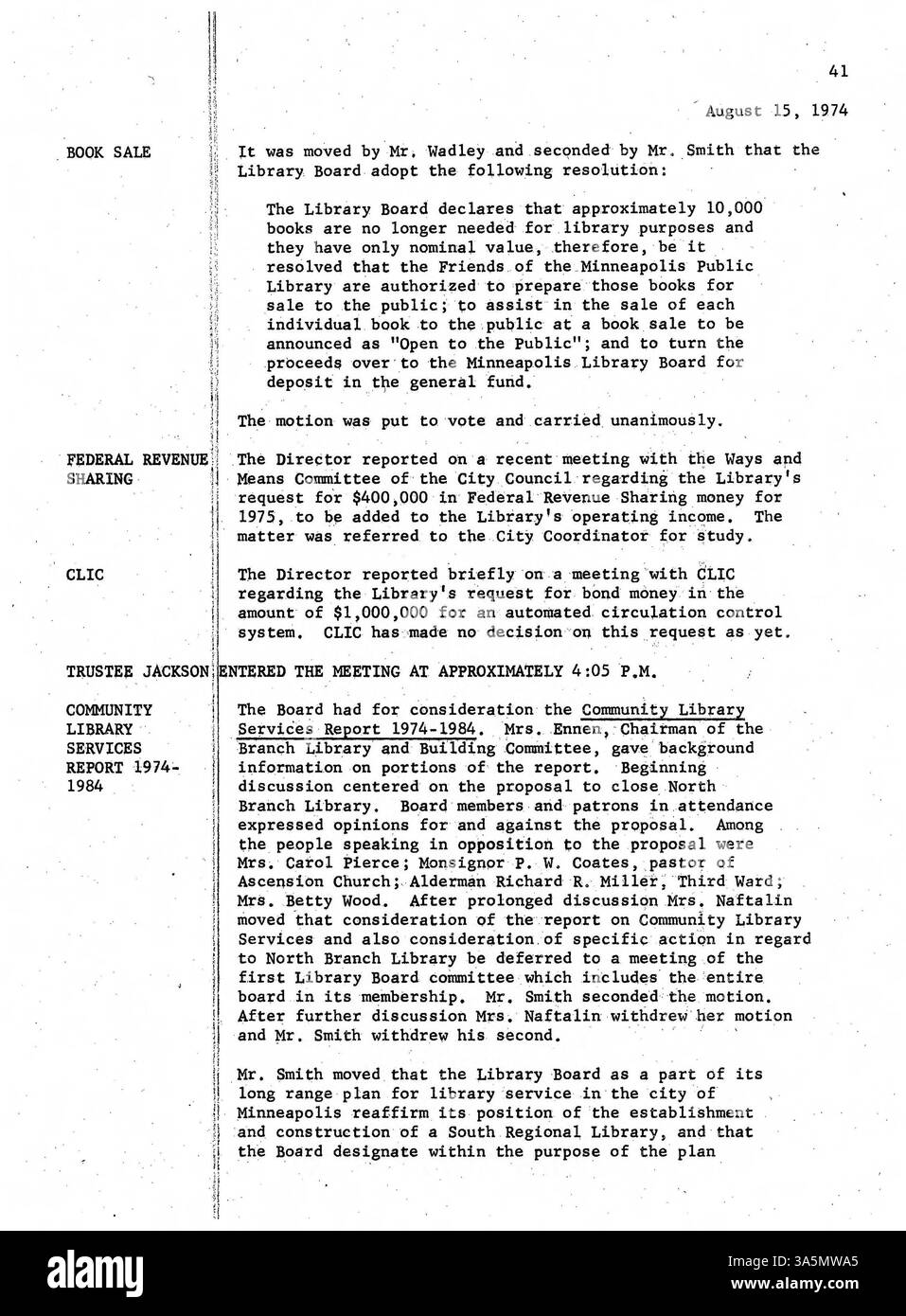 Governance that influenced the librarys direction hi-res stock ...