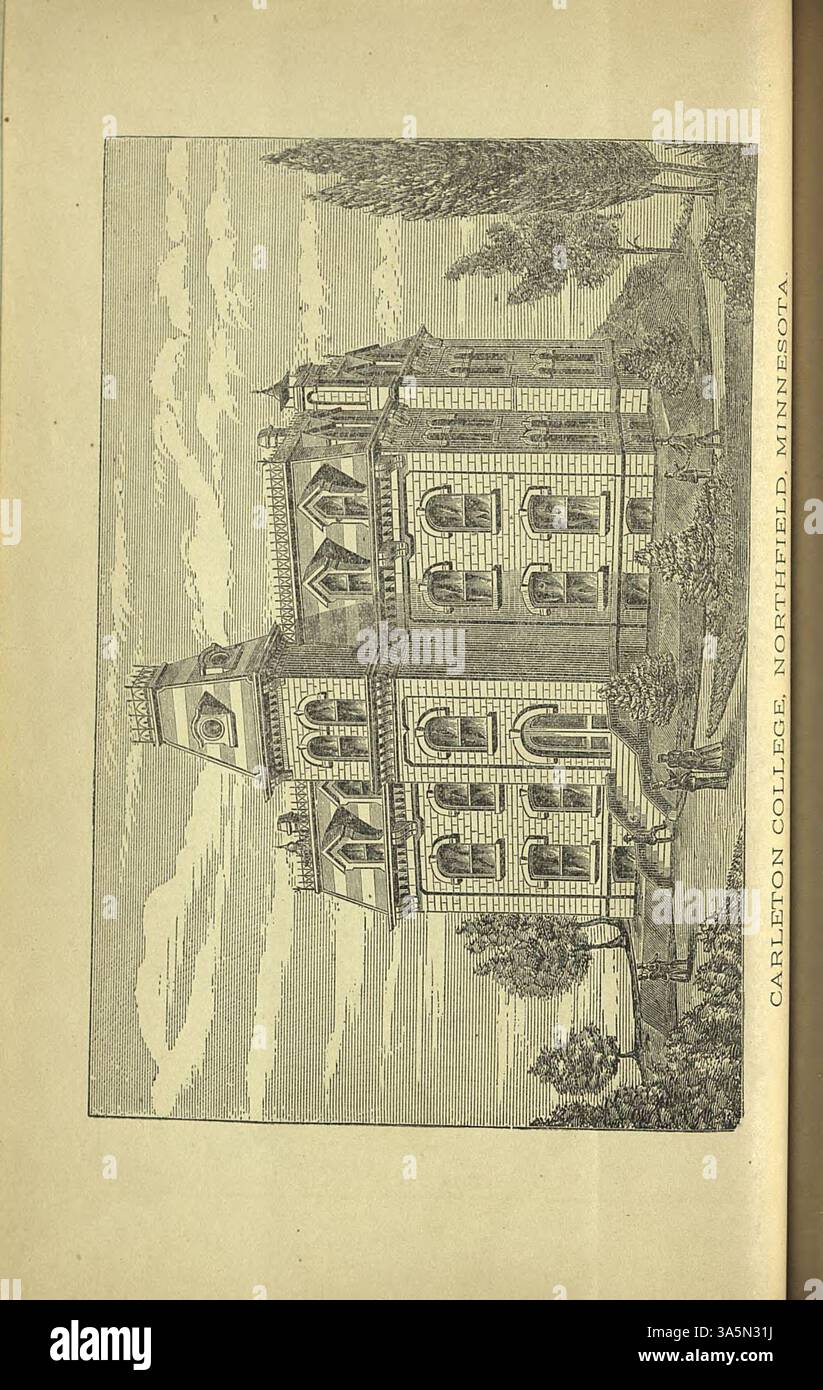 The Carleton College catalog for the 18711872 academic year outlines