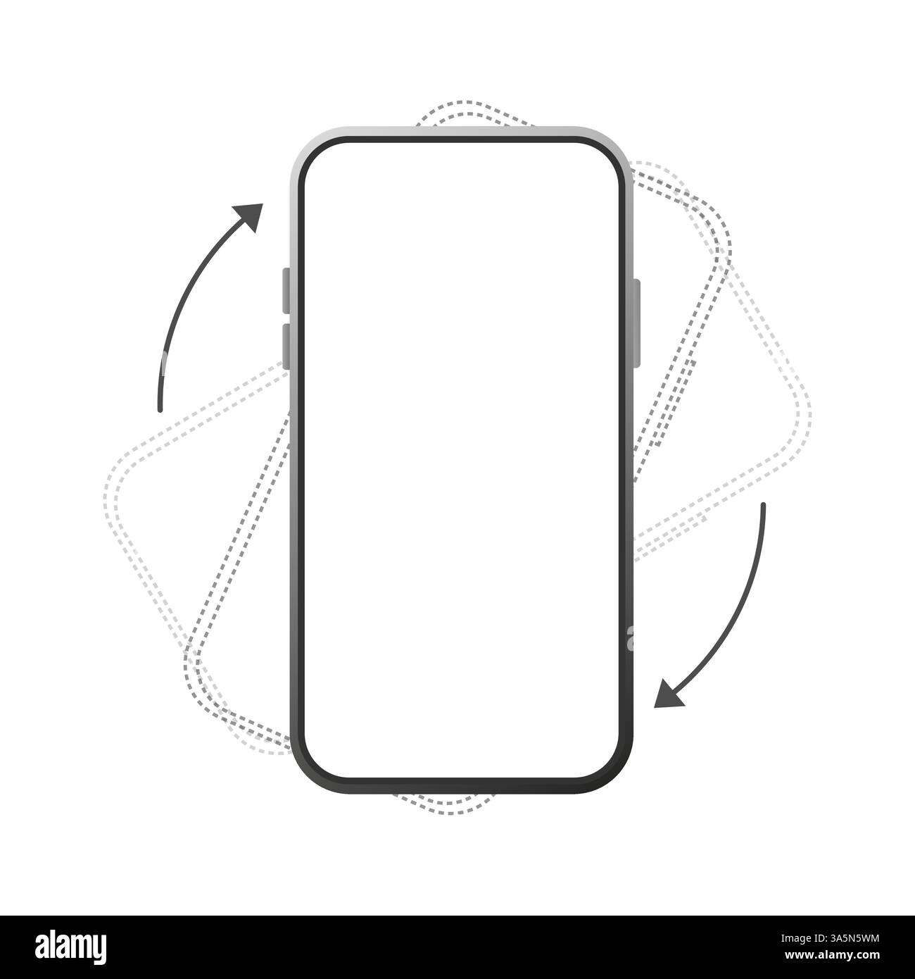 Rotate your device sign hi-res stock photography and images - Alamy