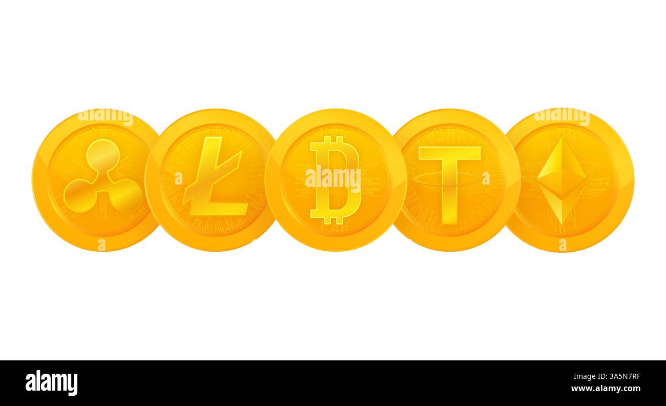 Dogecoin symbol Cut Out Stock Images & Pictures - Alamy