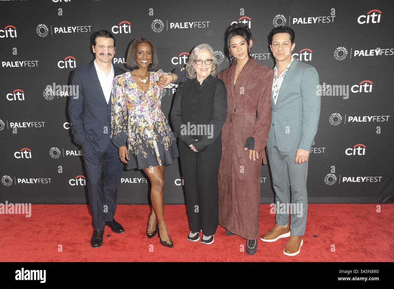 Ca. 23rd Mar, 2025. Skye P. Marshall, Kathy Bates, Jason Ritter, Leah ...