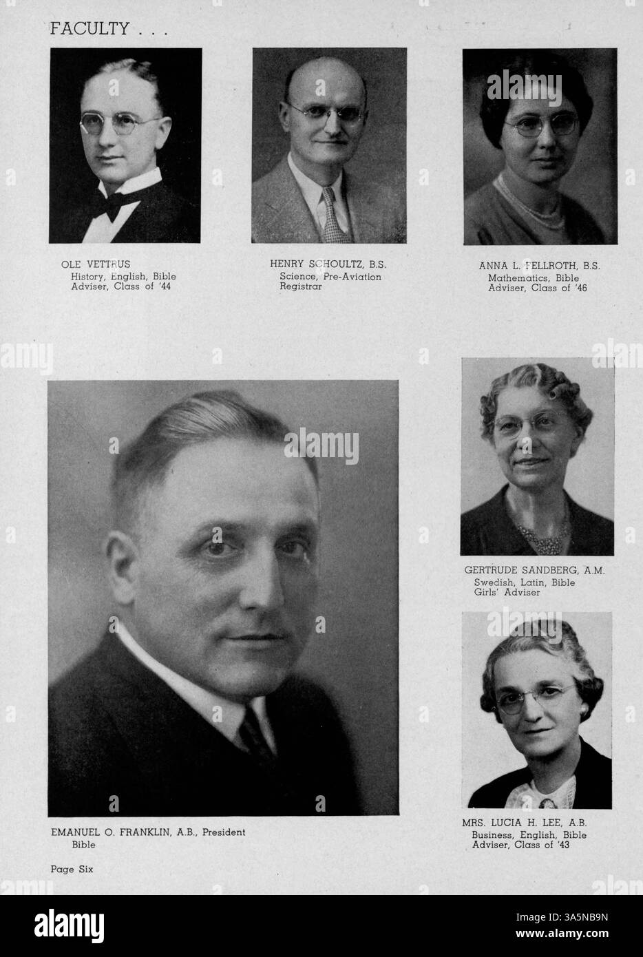 This 1943 edition of the 'Antler' yearbook from Minnehaha Academy