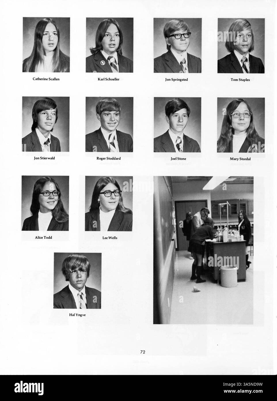 The 1972 Mustang Yearbook From Breck School Reflects On Student Hi res