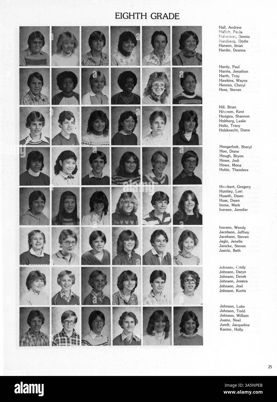 This yearbook from North View Junior High documents the students