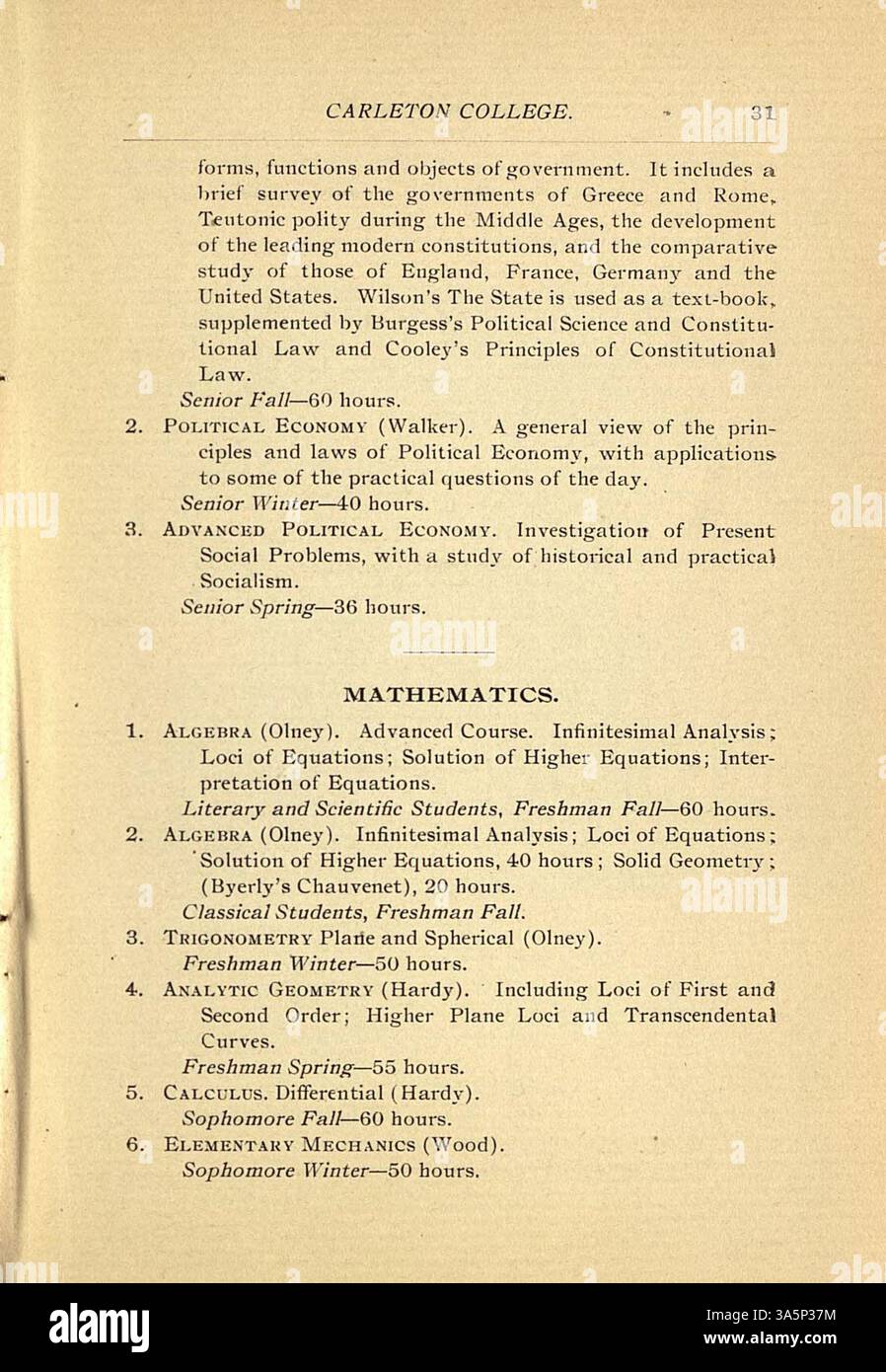 The carleton college catalog for the 1894 1895 academic year pro hires