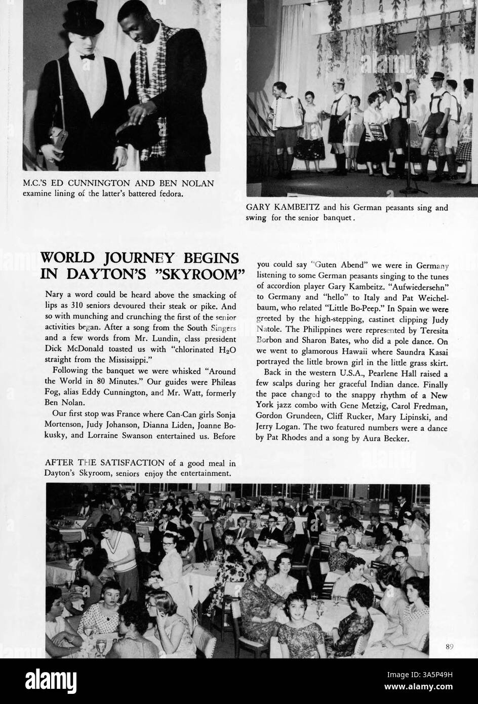 This 1959 yearbook from South High School documents the school year ...