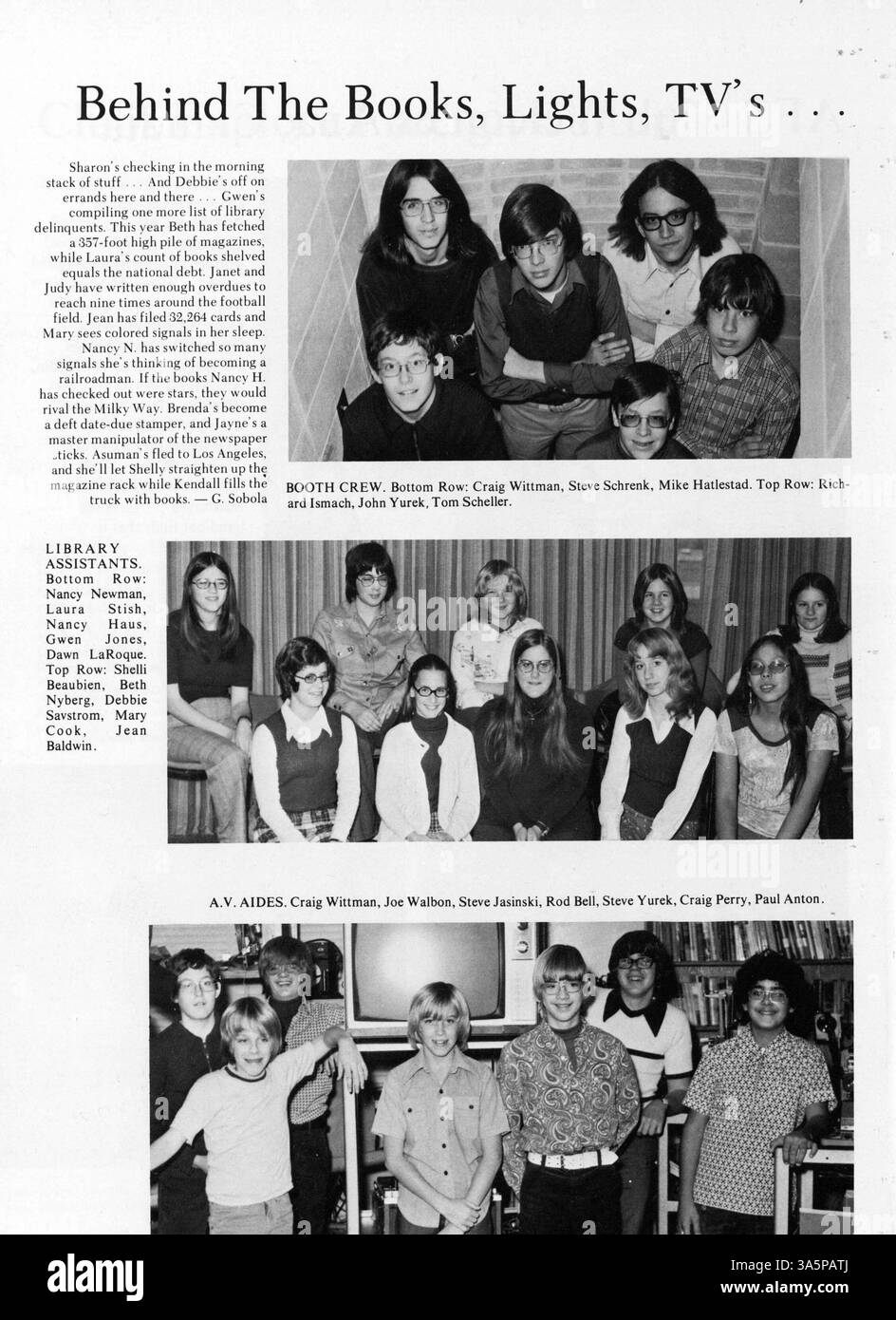 The 1975 Villager yearbook documents student life at St. Anthony ...
