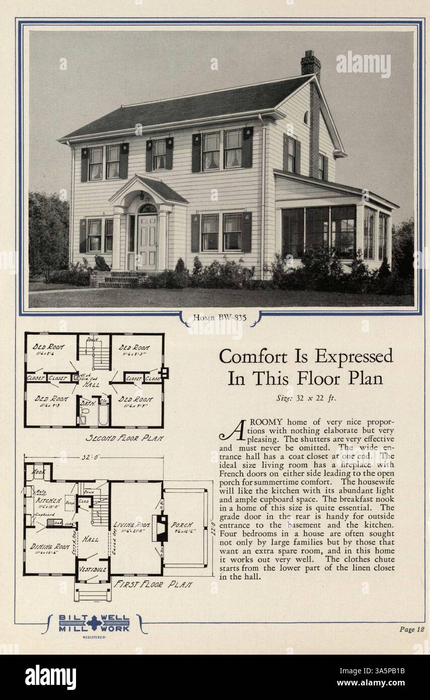 This catalog from 1929 presents 82 designs of affordable, modern homes