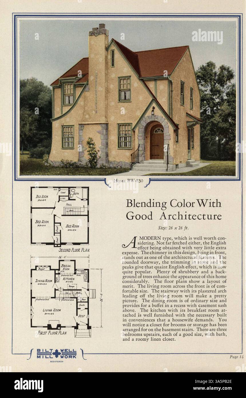The 'Homes of Comfort' 1929 catalog features 82 affordable, modern home