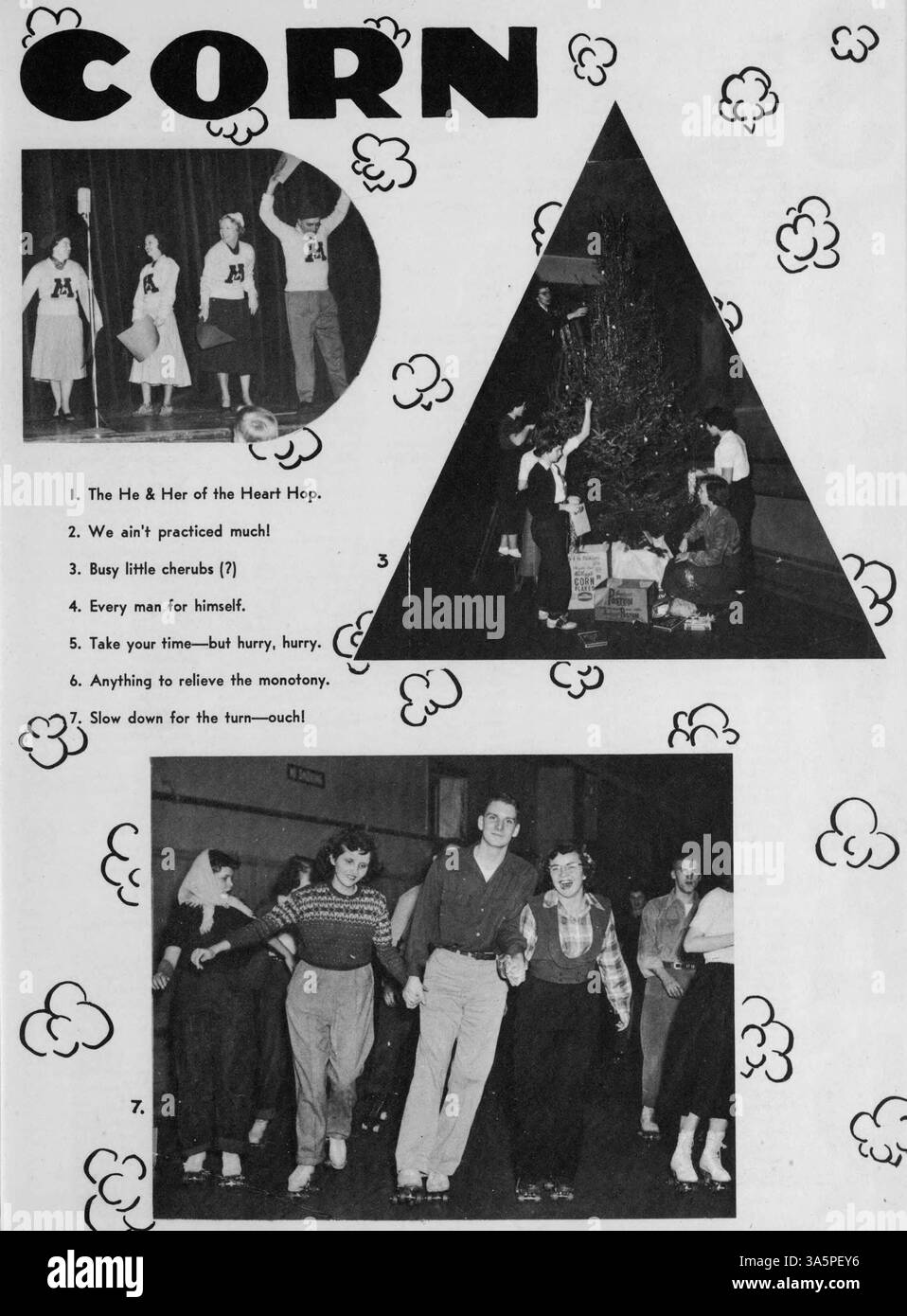 The 1950 Cardinal Yearbook from Marshall High School captures the 1949 ...