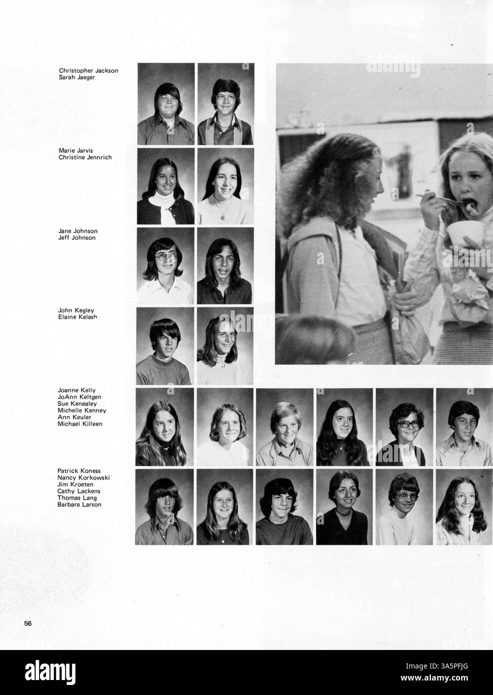 Yearbook showcases student life at academy of holy angels hi-res stock ...