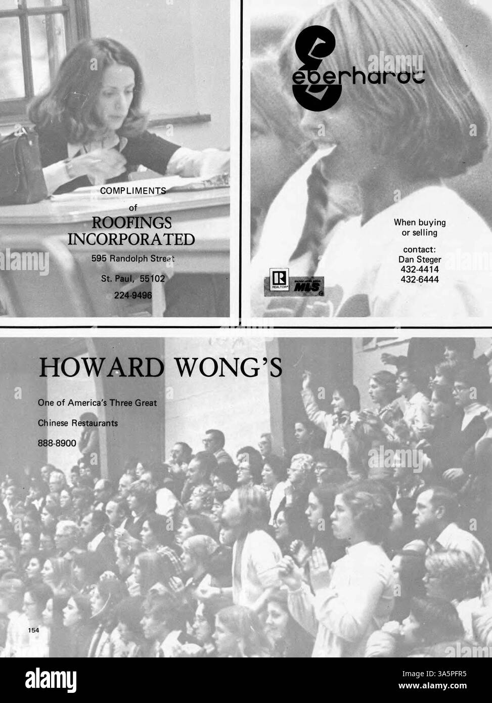 The 'Angelus' yearbook from 1976 highlights the students and faculty of ...