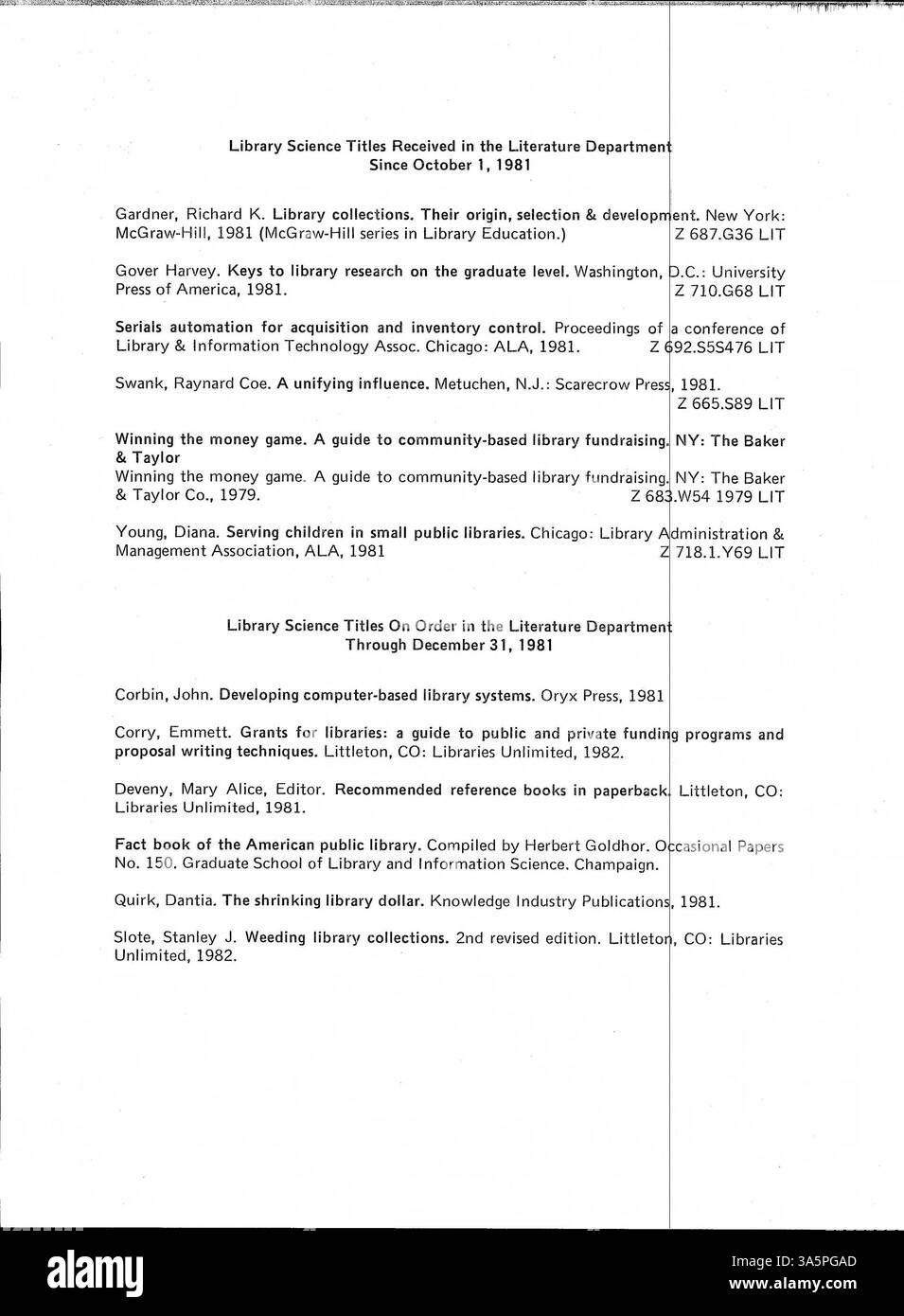 The 1982 edition of the minneapolis public librarys official bu hires