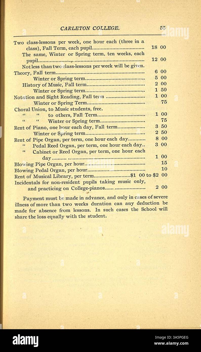 This 18921893 catalog from Carleton College offers a comprehensive