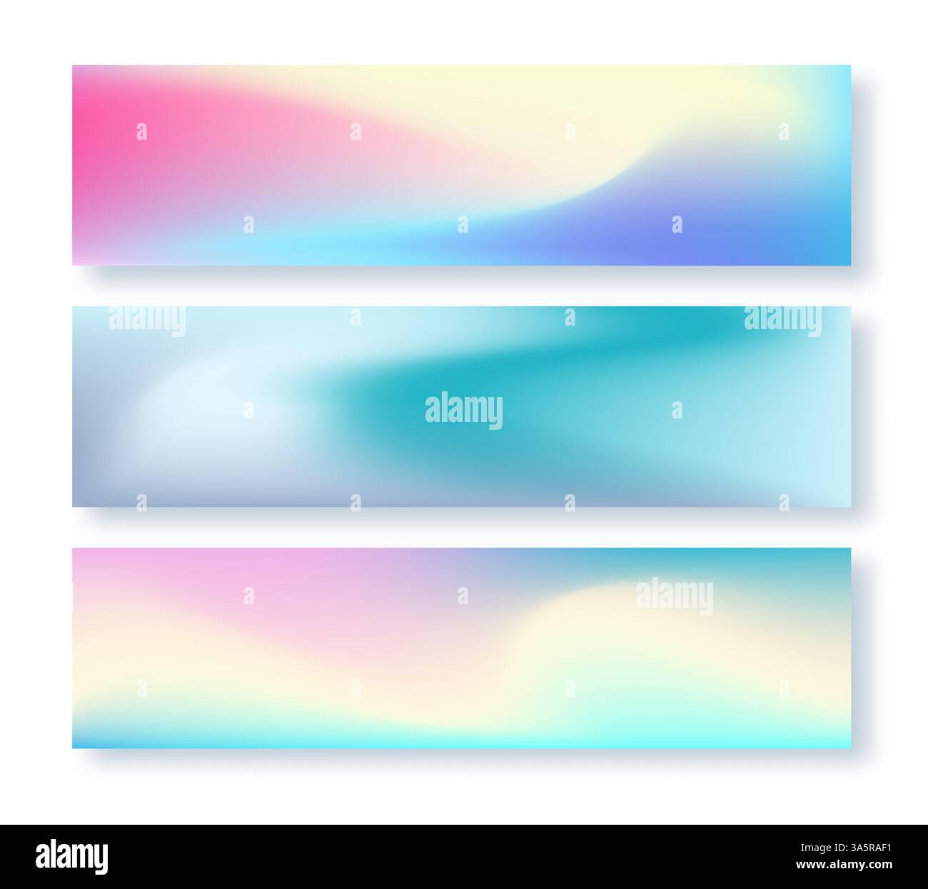 Creative banner collection Stock Vector