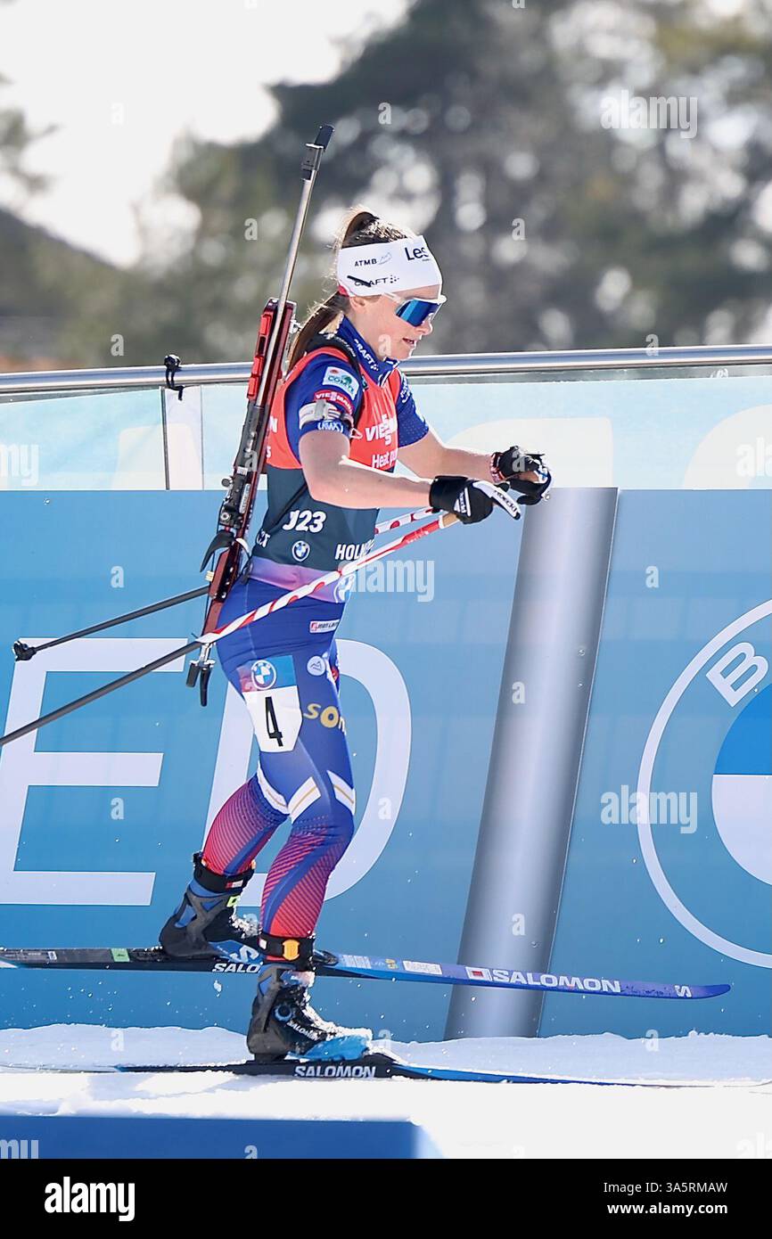 Jeanne Richard from France during the BMW IBU World Cup Oslo ...