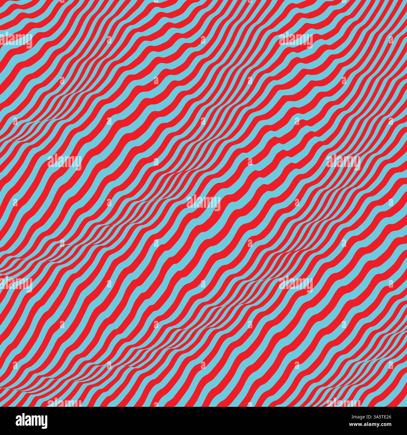3D wavy background. Dynamic effect. Pattern with optical illusion ...
