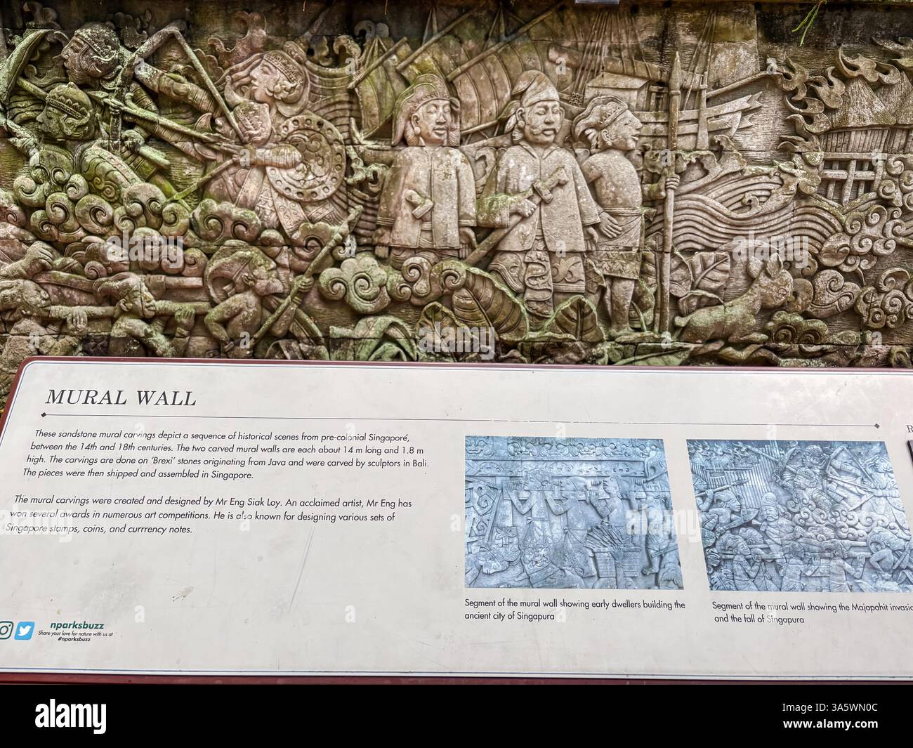 Old Fujian Carvings On Later Sandstone Stands - 19thC Old Fujian Carvings On Later Sandstone Stands - 19thC