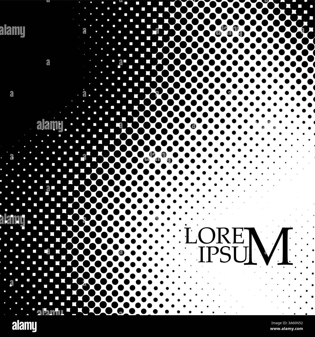 Halftone dot background. hand drawing. Not AI, Vector illustration ...