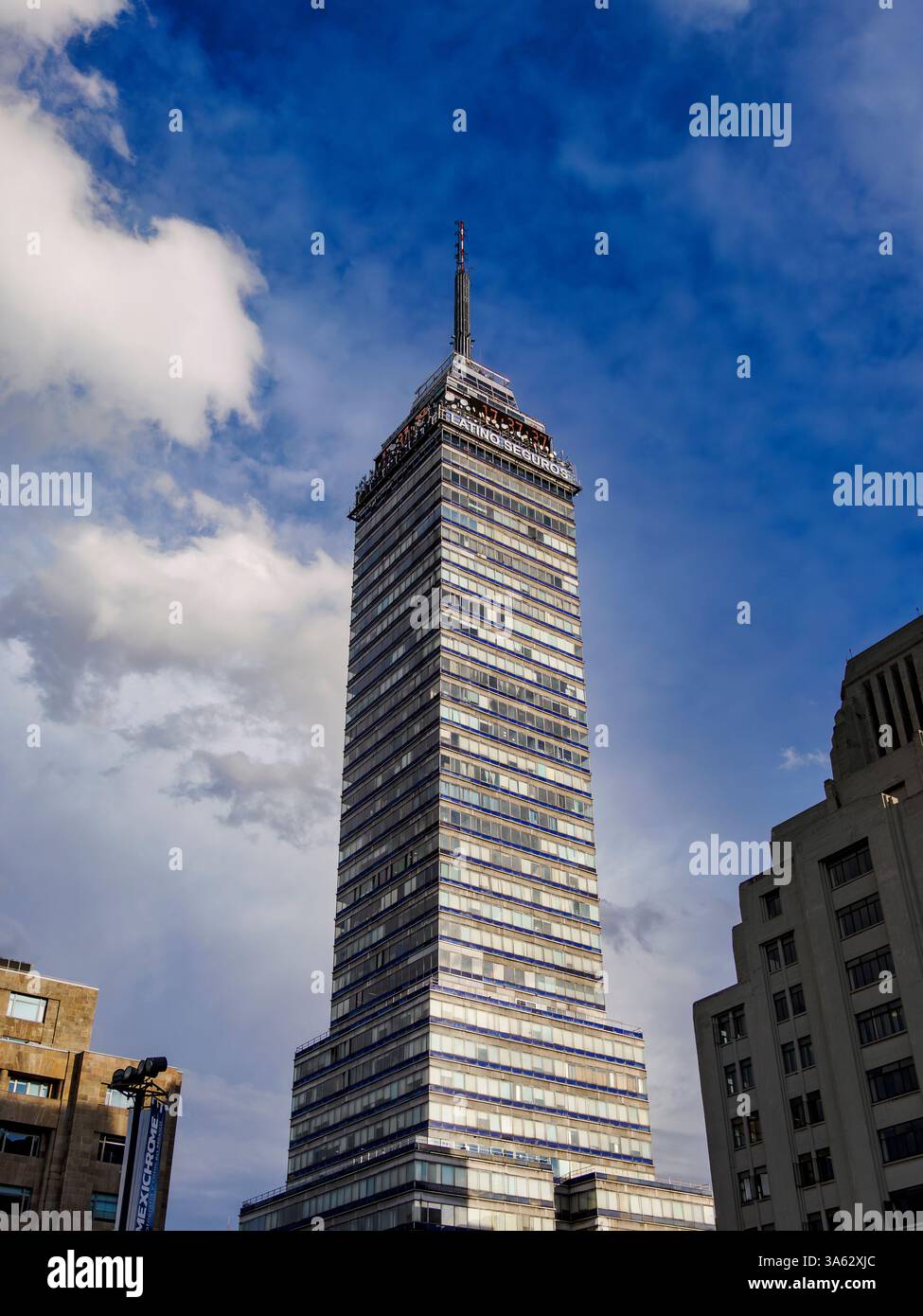 Torre Latinoamericana, Mexico City, Mexico Stock Photo
