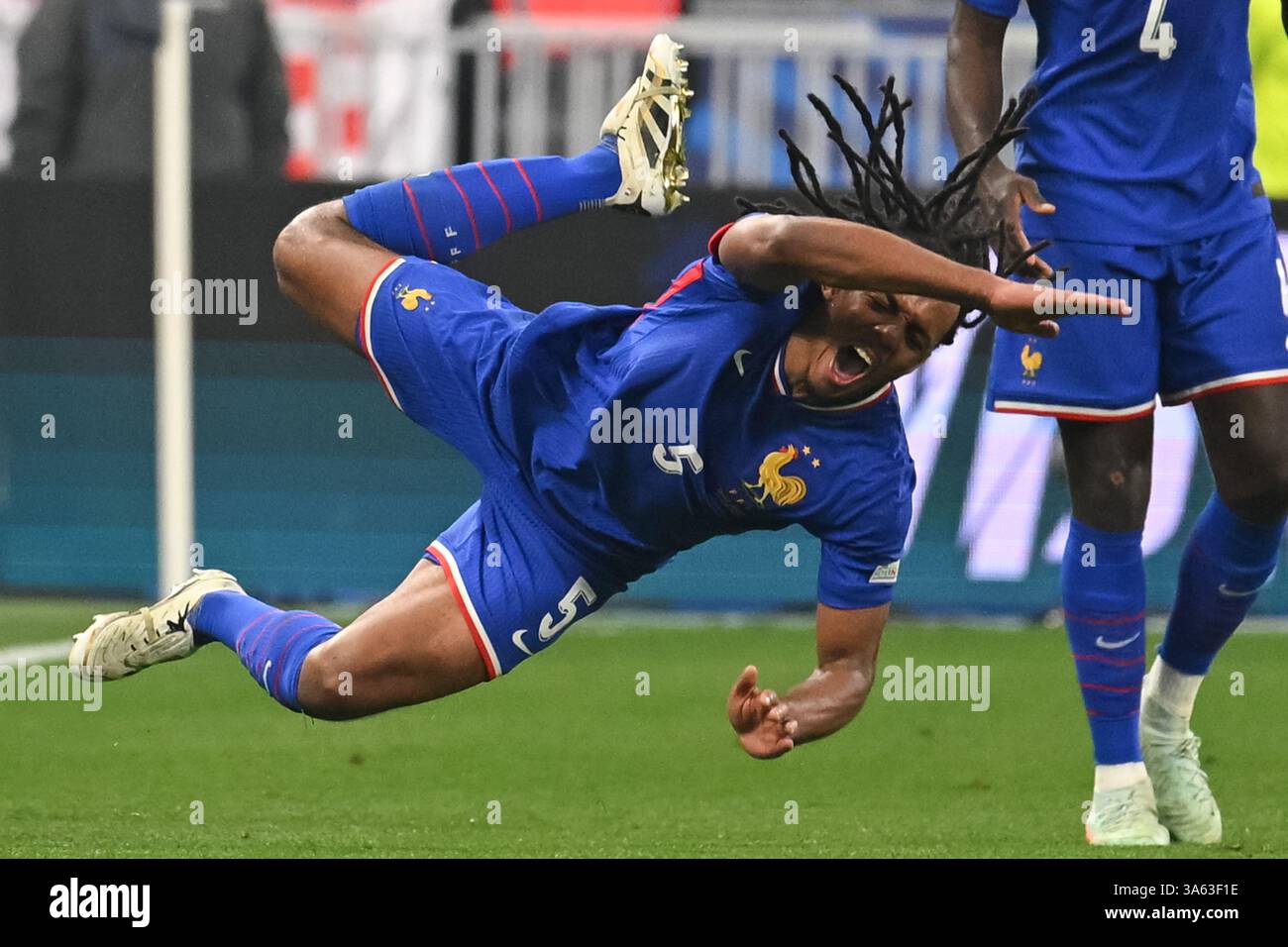 soccer - Jules Kounde #5 during the Nations League return match between ...