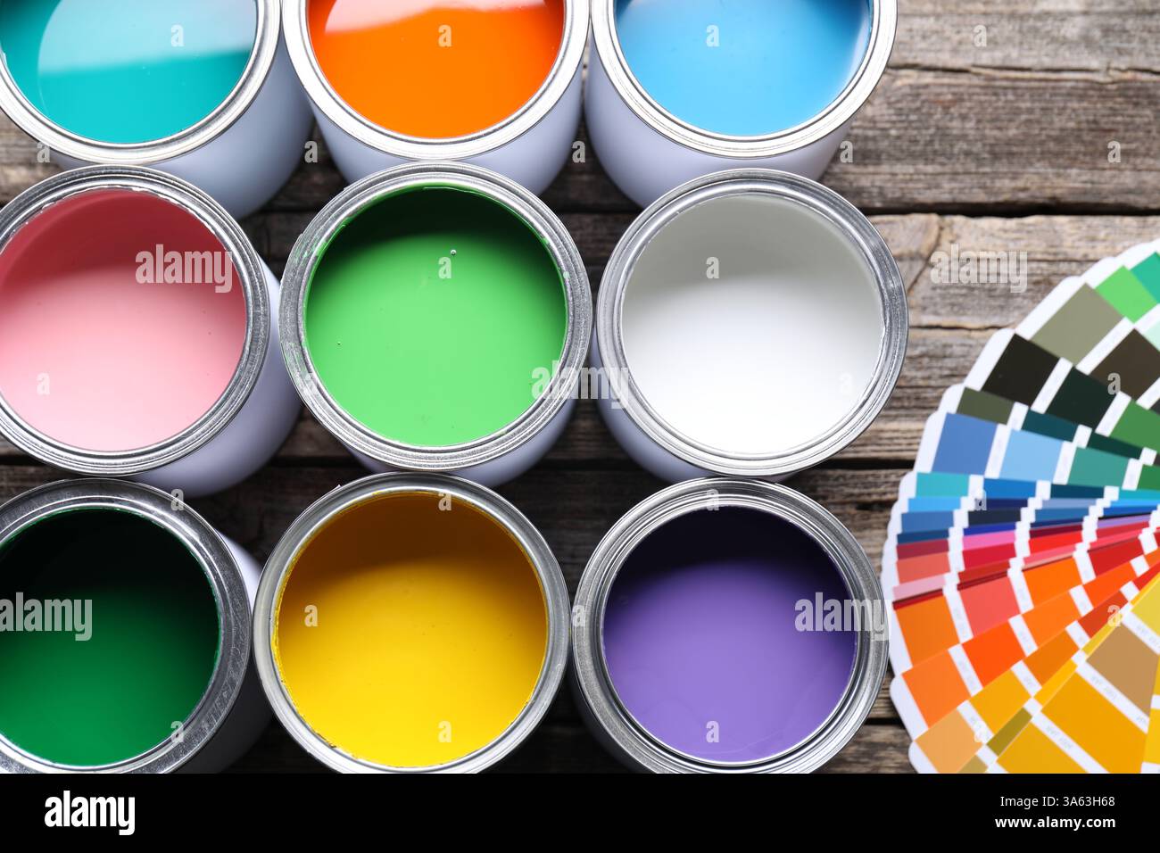 Bright color palettes different hi-res stock photography and images - Alamy