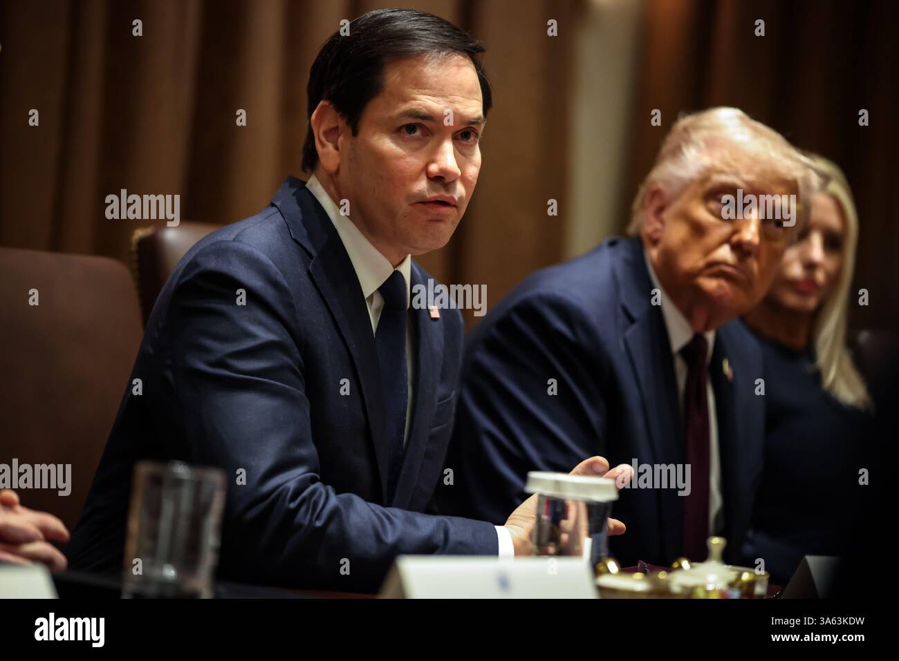 2025 us president donald trump cabinet hi-res stock photography and ...