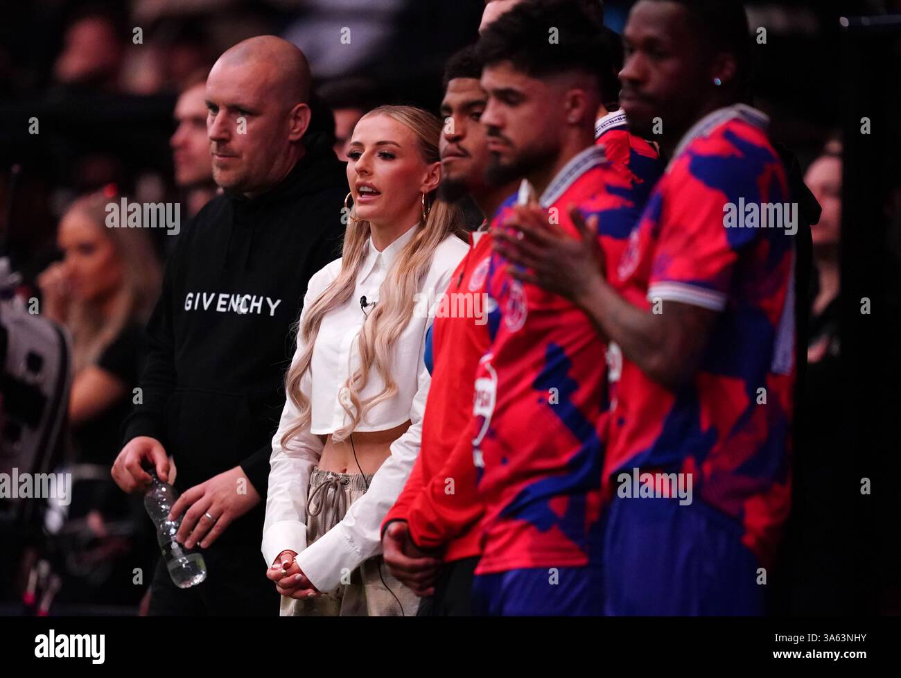 Wembley Rangers FC manager Chloe Kelly on the touchline during Baller ...