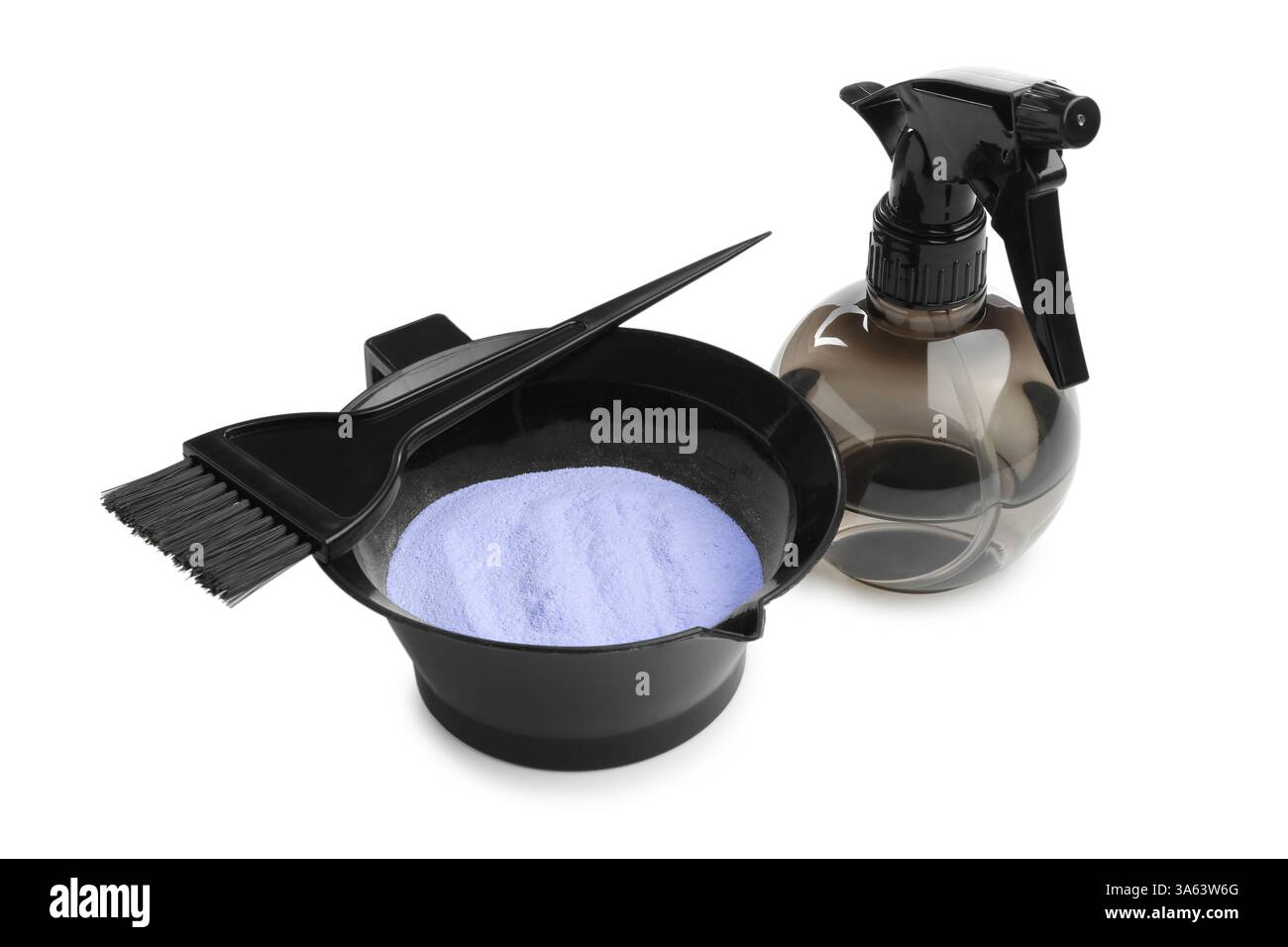 Isolated coloring service tools hi-res stock photography and images - Alamy