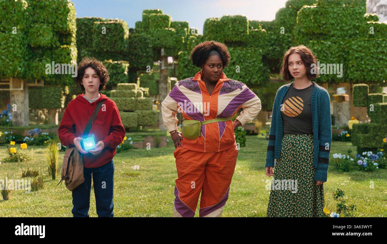 A Minecraft Movie Aka Minecraft The Movie From Left Sebastian