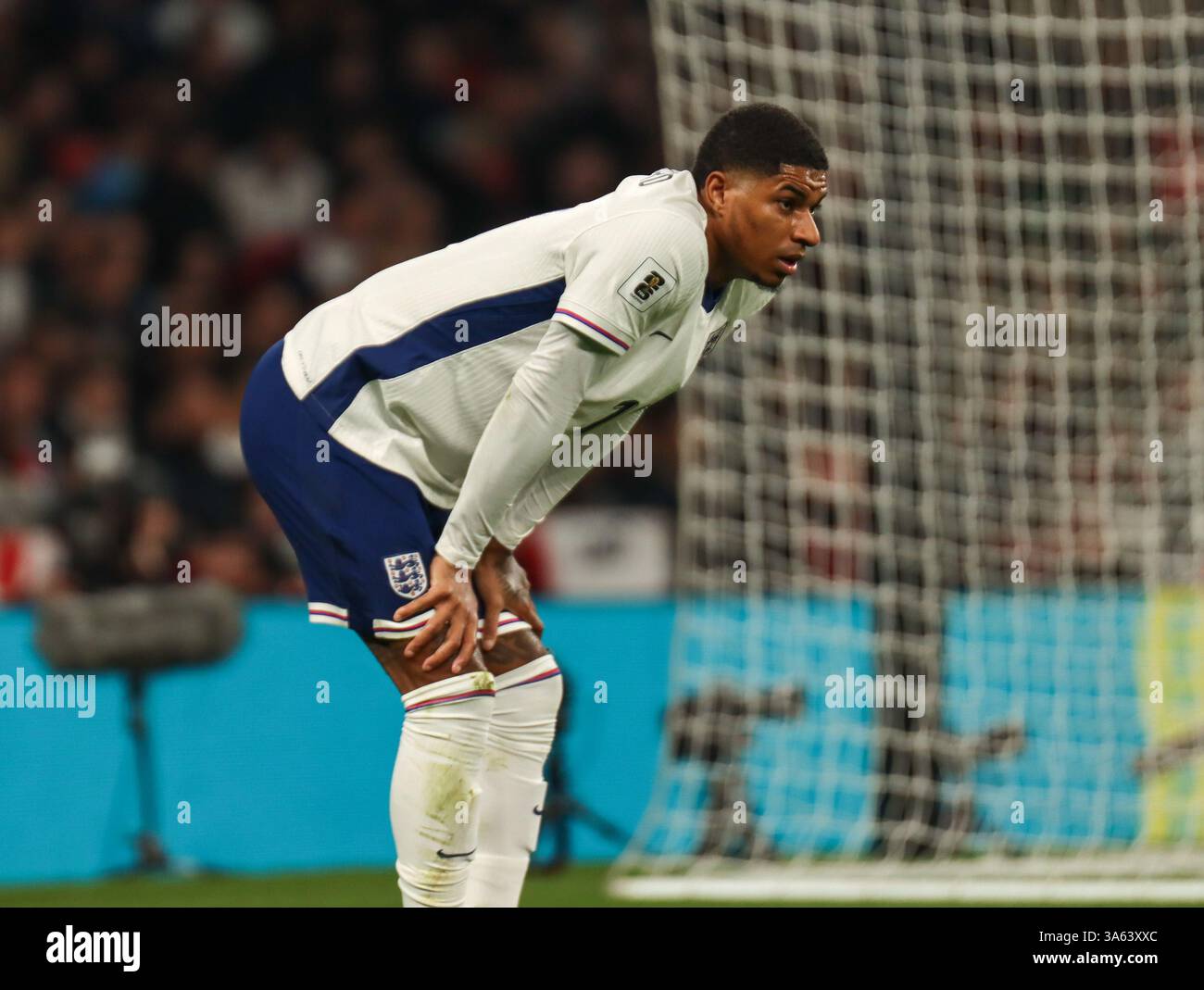 Wembley Stadium, London, 24th March 2025: Marcus Rashford (11 England ...
