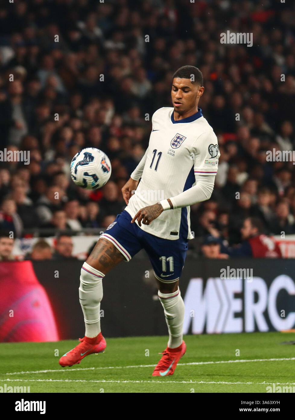 London, UK. 24th Mar, 2025. Wembley Stadium, London, 24th March 2025 ...