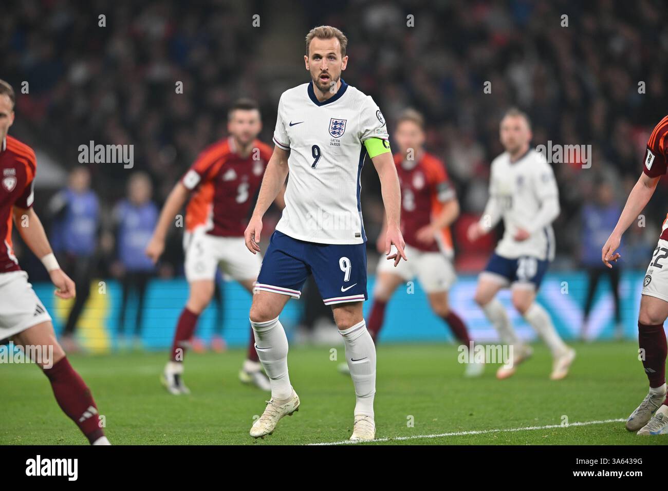 London On Monday 24th March 2025 Harry Kane 9 England Points During london-on-monday-24th-march-2025-harry-kane-9-england-points-during