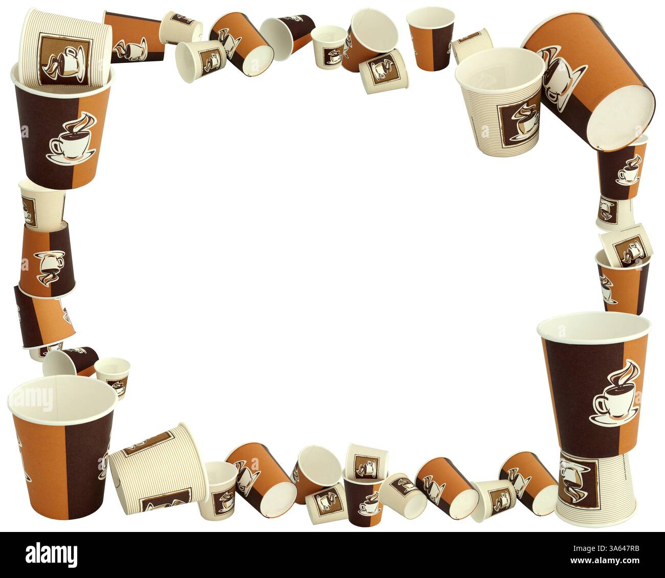 Coffee mugs white plate hi-res stock photography and images - Alamy